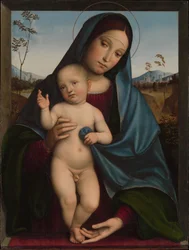 Madonna mit Kind, 1490-99
